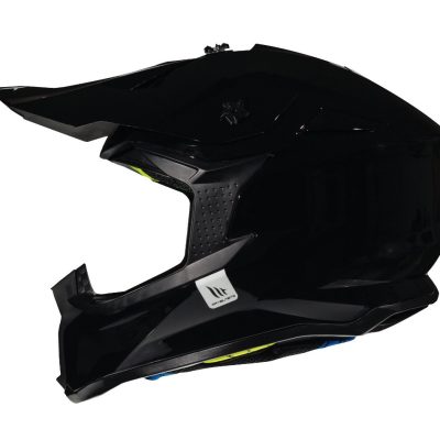 Casca off road MT Falcon solid A1 negru lucios