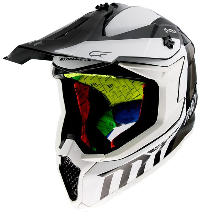 1119653100-Casca-off-road-MT-Falcon-Warrior-B0-alb-negru-lucios-1 Casca off road MT Falcon Warrior B0 alb/negru lucios