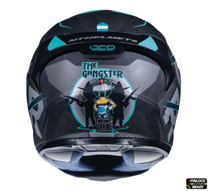 Casca integrala MT KRE Snake Carbon Gabri A8 negru/gri mat