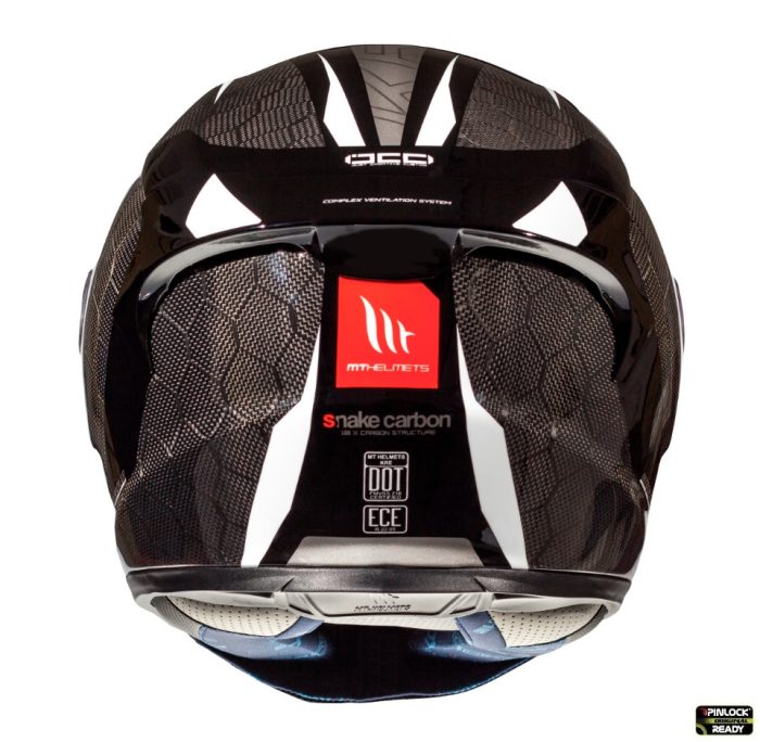 Casca integrala MT KRE Snake carbon 2.0 A0 negru/gri lucios