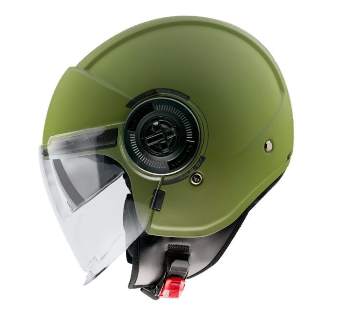 Casca MT Viale SV A6 verde mat (ochelari soare integrati) Casca MT Viale SV A6 verde mat (ochelari soare integrati)