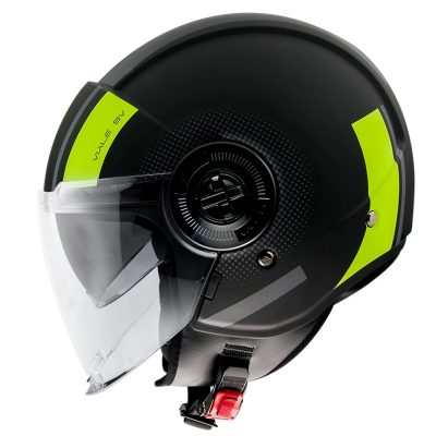 Casca MT Viale SV Phantom C3 galben mat (ochelari soare integrati)