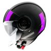 Casca MT Viale SV Phantom C8 roz mat (ochelari soare integrati)