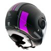 Casca MT Viale SV Phantom C8 roz mat (ochelari soare integrati)