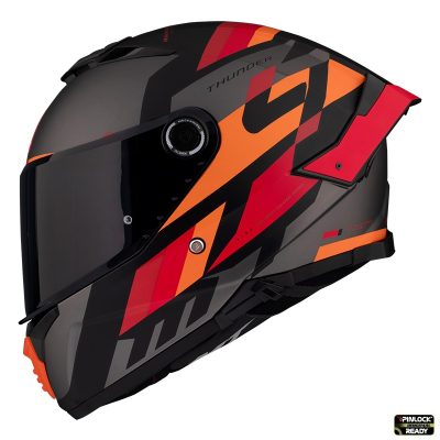 Casca integrala MT Thunder 4 SV Ergo B15 rosu mat (ochelari soare integrati)