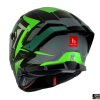 Casca integrala MT Thunder 4 SV Mountain B6 verde mat (ochelari soare integrati)