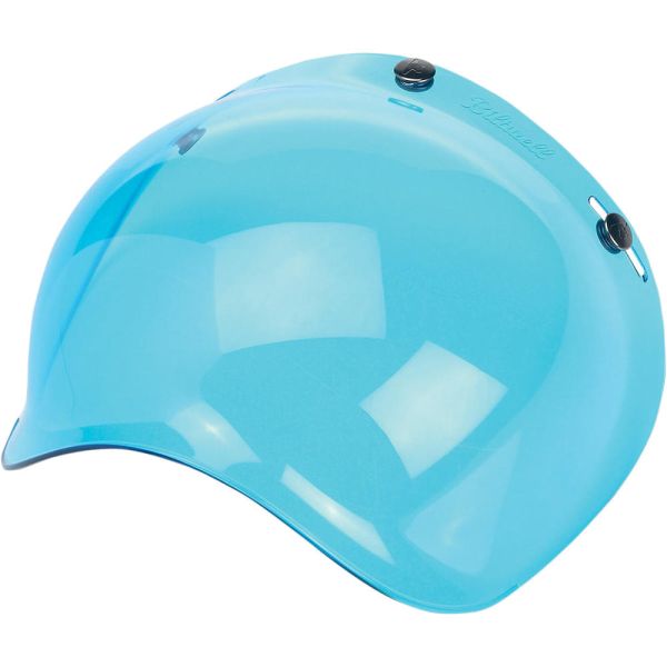 Viziera albastra (bubble visor) casca Custom Rider Viziera albastra (bubble visor) casca Custom Rider
