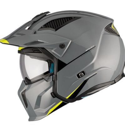Casca MT Streetfighter SV S A22 gri lucios (ochelari soare integrati)