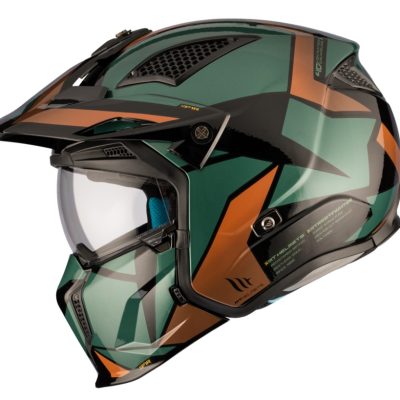 Casca MT Streetfighter SV S P1R A9 verde lucios (ochelari soare integrati) Casca MT Streetfighter SV S P1R A9 verde lucios (ochelari soare integrati)