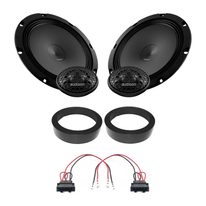 Pachet difuzoare auto Audison Prima dedicat usi fata Volkswagen Touareg 2010-2018