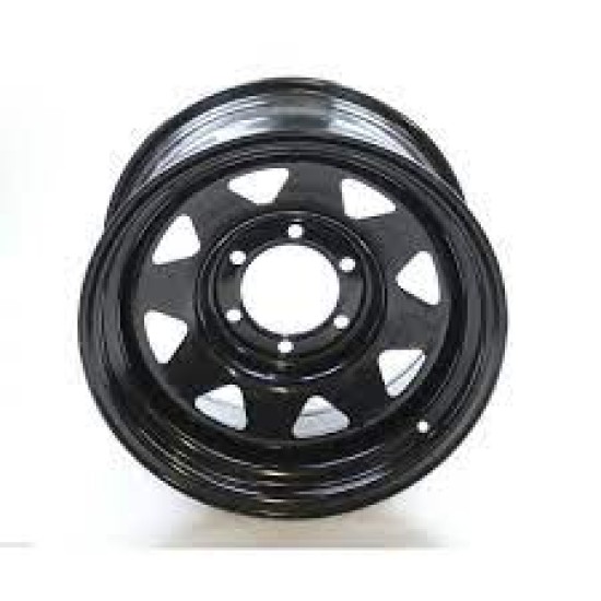 Jante din tabla offroad 16x7J 6x114,3 ET0 CB66,1 compatibile cu Nissan Navara D40/D23 si Nissan Pathfinder