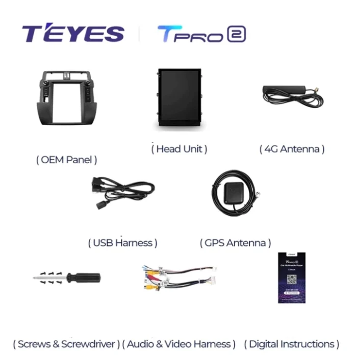 2336_40e2_prado_150_continut_1280x720_1280x720 Navigatie Auto Teyes Tip Tesla TPRO 2 Toyota Land Cruiser Prado J150 2013-2017 3+32GB 9.7" QLED Octa-core 1.8Ghz, Android 4G Bluetooth 5.1 DSP