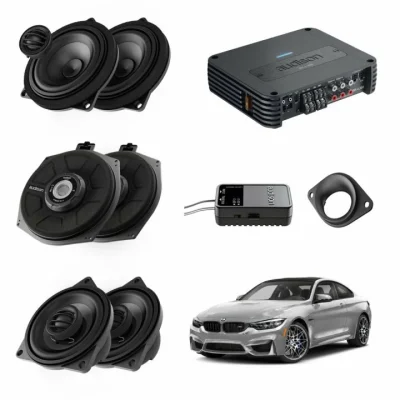 Pachet sistem audio Plug&Play Audison dedicat BMW K4E X4M + Amplificator SR 4.300 520W + Conectica dedicata Audison Prima Pachet sistem audio Plug&Play Audison dedicat BMW K4E X4M + Amplificator SR 4.300 520W + Conectica dedicata Audison Prima