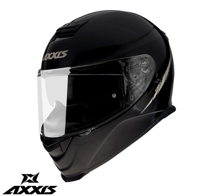Casca integrala Axxis model Eagle SV A1 negru lucios (ochelari soare integrati) Casca integrala Axxis model Eagle SV A1 negru lucios (ochelari soare integrati)