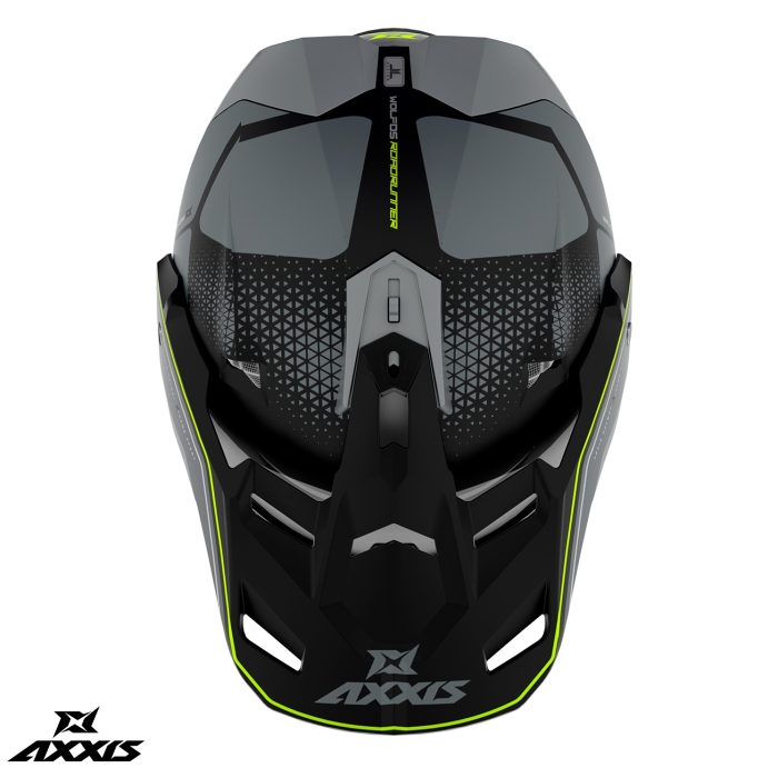 Casca adventure/touring/off road Axxis model Wolf DS Roadrunner B2 gri lucios – tip viziera: MT-V-20