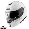 Casca modulabila Axxis model Gecko SV A0 alb lucios (ochelari soare integrati)