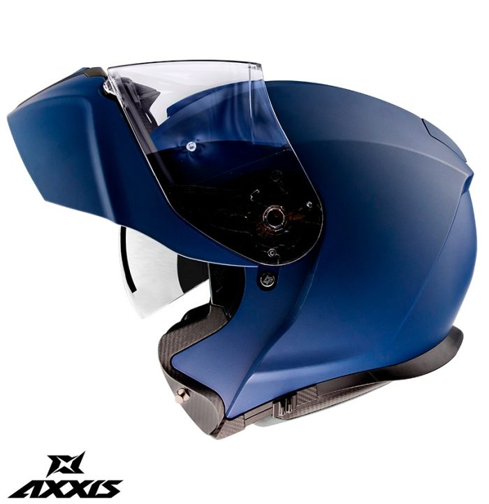 Casca modulabila Axxis model Gecko SV A7 albastru mat (ochelari soare integrati) Casca modulabila Axxis model Gecko SV A7 albastru mat (ochelari soare integrati)