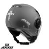 Casca Axxis model Metro A2 titanium mat (open face)