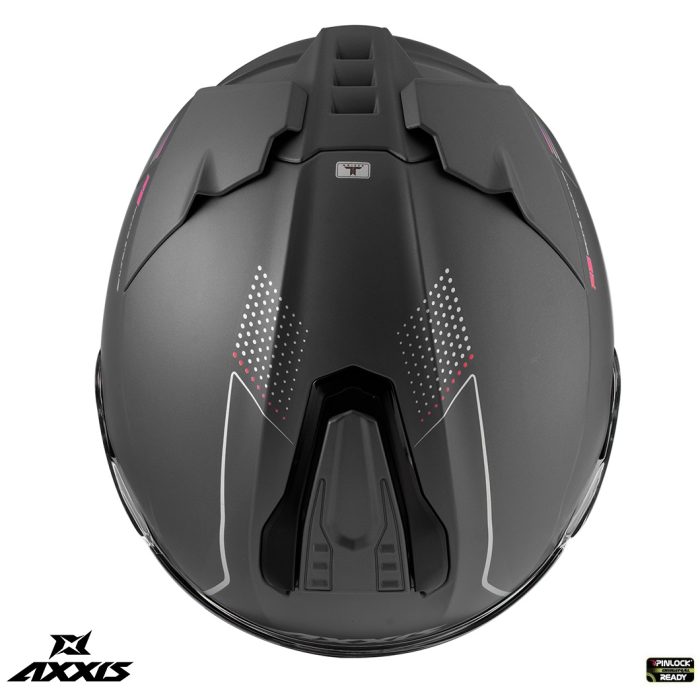 Casca integrala Axxis Hawk SV A2 titanium mat (ochelari soare integrati)