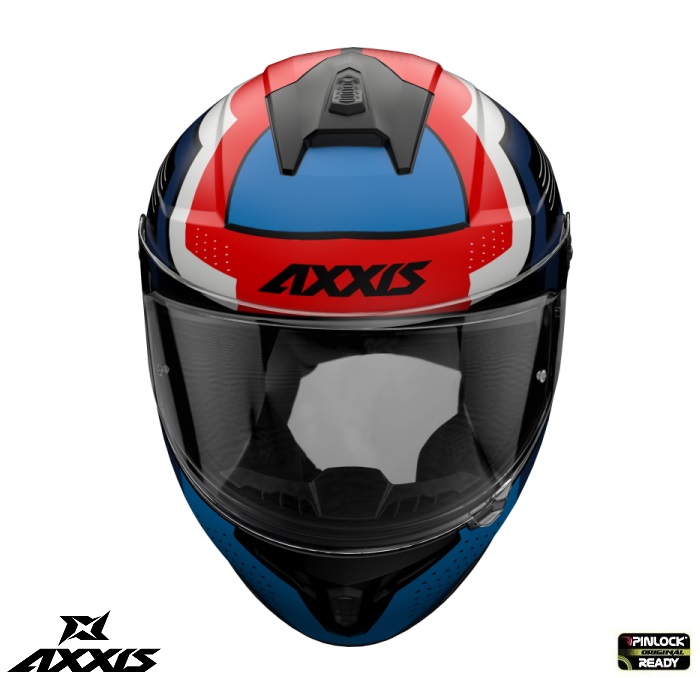 Casca integrala Axxis model Draken S Cougar B7 albastru mat