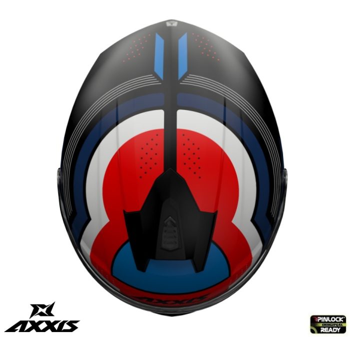 Casca integrala Axxis model Draken S Cougar B7 albastru mat