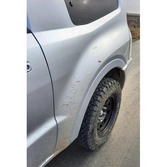 Jante din tabla offroad 16x7J 6x139.7 ET+10 CB67,1 compatibile cu Mitsubishi L200 ,Mitsubishi Pajero V60 V80 V90