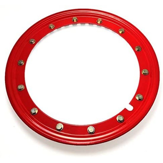 Inel Beadlock pentru jante R16 culoare rosu