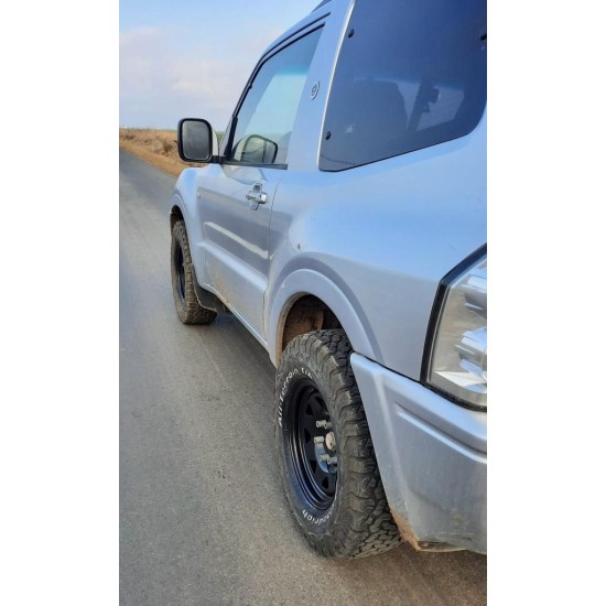 Jante din tabla offroad 16x7J 6x139.7 ET+10 CB67,1 compatibile cu Mitsubishi L200 ,Mitsubishi Pajero V60 V80 V90