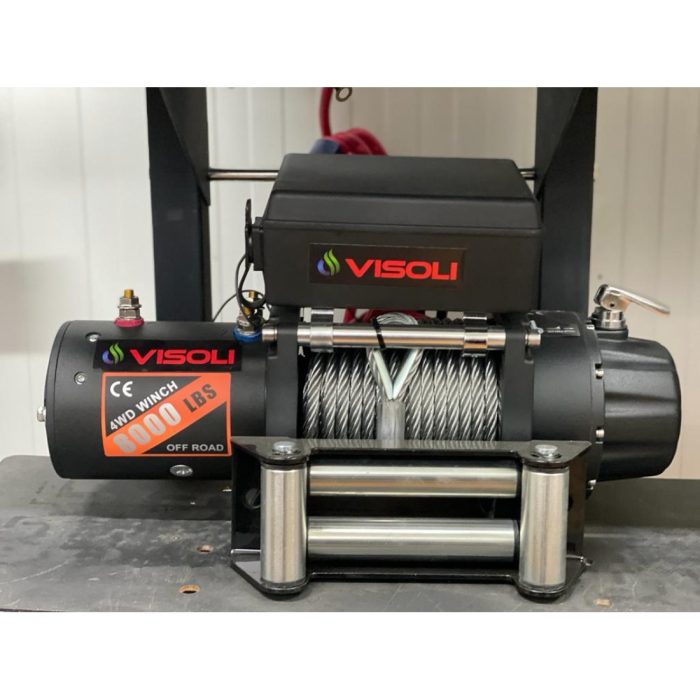 8000lbs HP2 Troliu auto 8000lbs/3360kg serie HP Visoli 12v