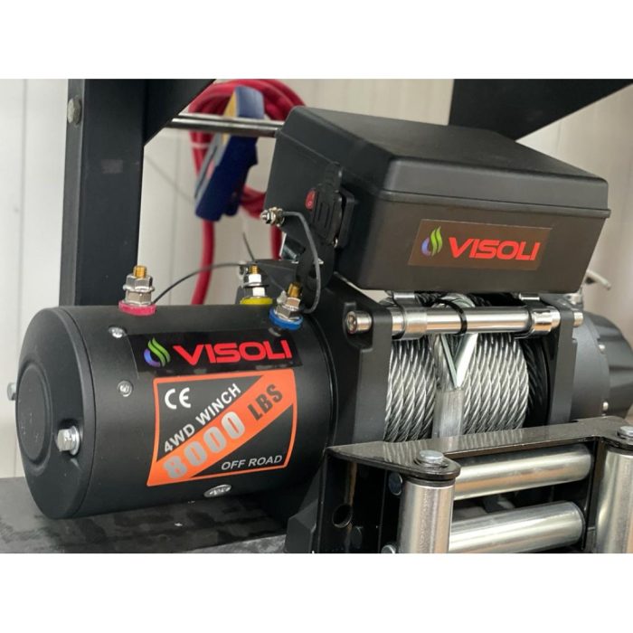 8000lbs HP4 Troliu auto 8000lbs/3360kg serie HP Visoli 12v