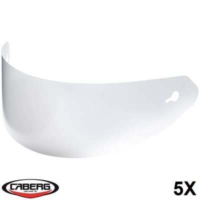 Kit 5 tear-off (kit 5 folii transparente) casca integrala Caberg model Drift
