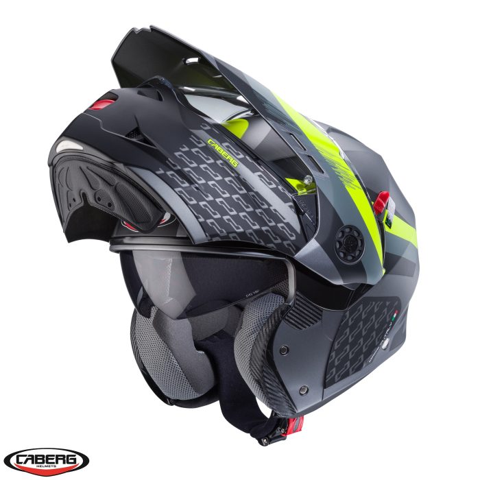 C0FD60L1-Casca-modulabila-flip-up-adventure-Caberg-model-Tourmax-X-SV-Sarabe-L1-gun-metal-titanium-negru-galben-fluor-mat-Pinlock-ready-lentila-Pinlock-inclusa-1 Casca modulabila (flip-up)/adventure Caberg model Tourmax X SV Sarabe L1 gun metal (titanium)/negru/galben fluor mat Pinlock ready