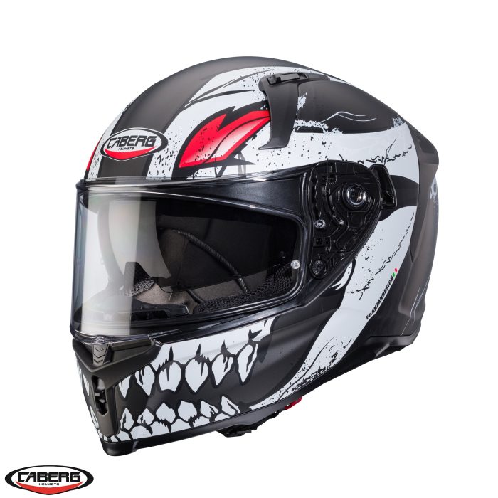 Casca integrala Caberg model Avalon X SV Punk K8 gri/alb/rosu mat Pinlock ready Casca integrala Caberg model Avalon X SV Punk K8 gri/alb/rosu mat Pinlock ready