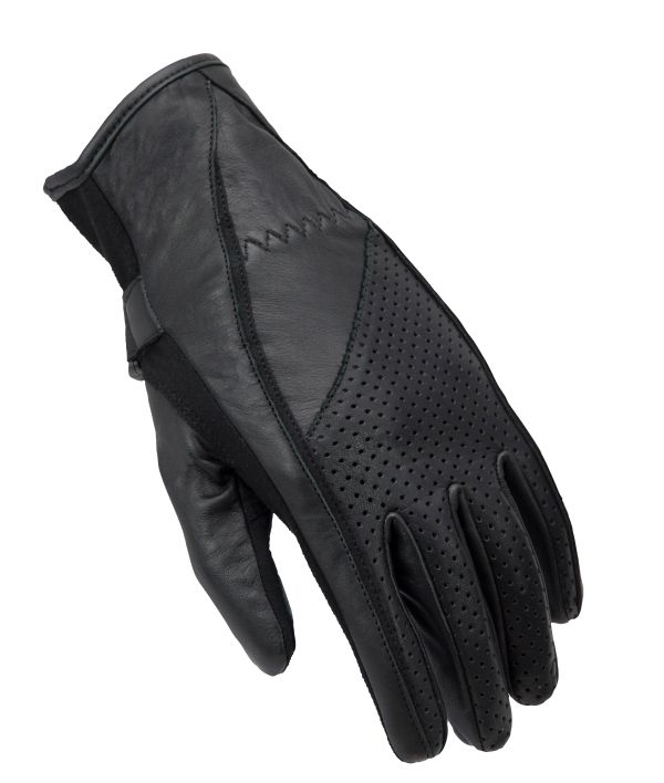 C30-F-mica-1 Manusi femei (dama) Unik Racing model C-30 culoare: negru