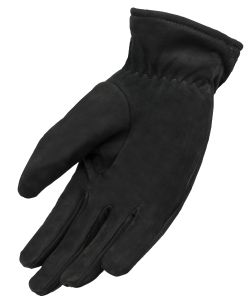 Manusi iarna piele (nobuck) motociclete barbati Unik Racing model C-7 culoare: negru