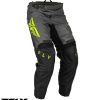 Pantaloni motociclete cross-enduro Fly Racing model F-16 culoare: negru/galben fluor
