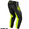 Pantaloni motociclete cross-enduro Fly Racing model F-16 culoare: negru/galben fluor