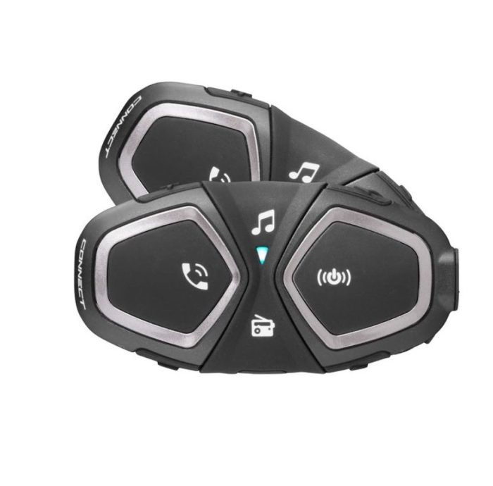 Sistem comunicare moto complet Bluetooth INTERCOM Interphone model Connect