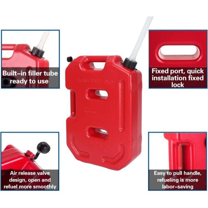 Canistra transport benzina 10L din pastic pentru off road
