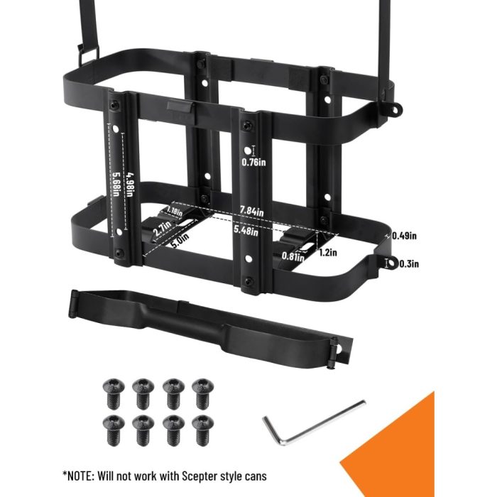 Suport pentru canistra universala 10-20l off-road
