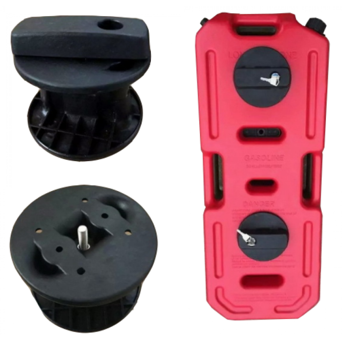 JCM-20 a Suport prindere canistra off-road 20 Litri cu antifurt