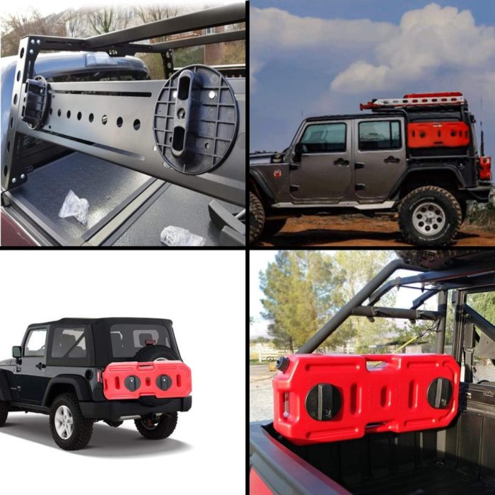 JCM-20 i Suport prindere canistra off-road 20 Litri cu antifurt