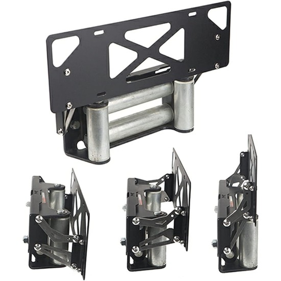 L-P-F5 d Suport Heavy Duty pliabil prindere numar de inmatriculare pe troliu auto