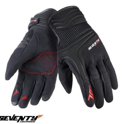 Manusi barbati neoprene/textil Urban vara Seventy model SD-C18 negru/rosu Manusi barbati neoprene/textil Urban vara Seventy model SD-C18 negru/rosu