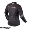 Geaca (jacheta) motociclete femei Urban Seventy vara/iarna SD-JC51 culoare: negru/gri