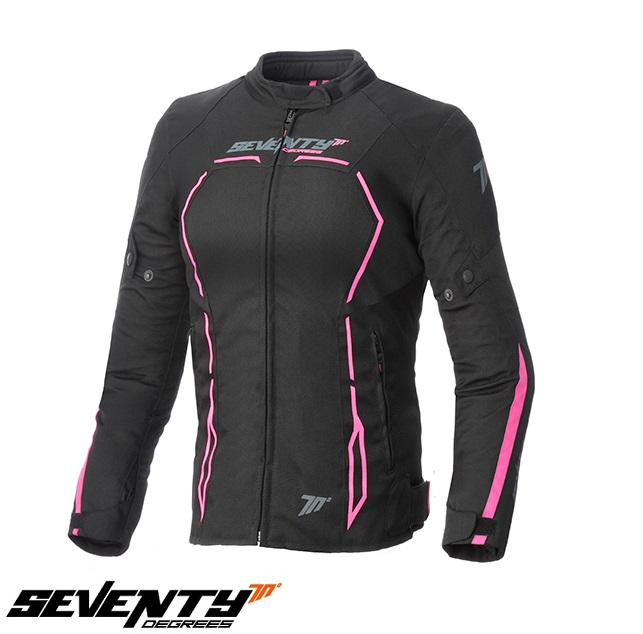 Geaca (jacheta) femei Racing Seventy vara/iarna model SD-JR67 culoare: negru/roz Geaca (jacheta) femei Racing Seventy vara/iarna model SD-JR67 culoare: negru/roz