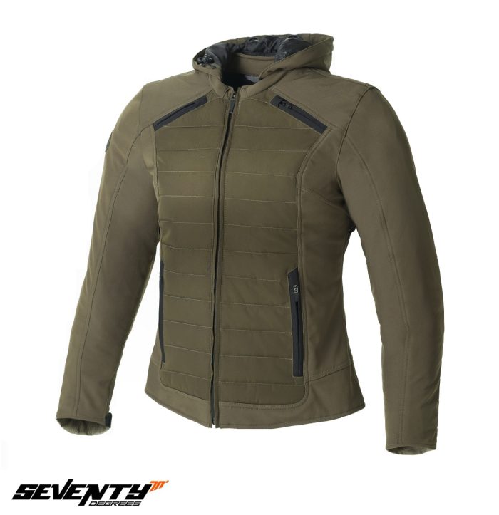 Geaca (jacheta) femei Urban/Touring Seventy vara/iarna model SD-JC75 culoare: verde military Geaca (jacheta) femei Urban/Touring Seventy vara/iarna model SD-JC75 culoare: verde military
