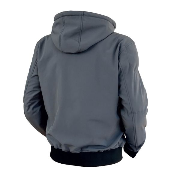 Geaca (jacheta) motociclete barbati Unik Racing model Softshell SF-01 culoare: gri