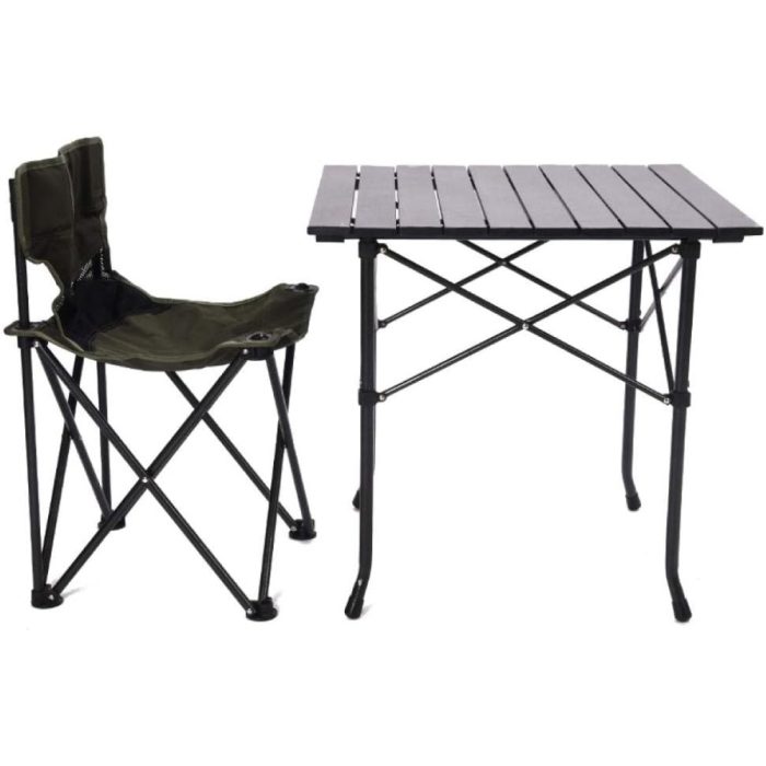 Masa pliabila pentru picnic din aluminiu