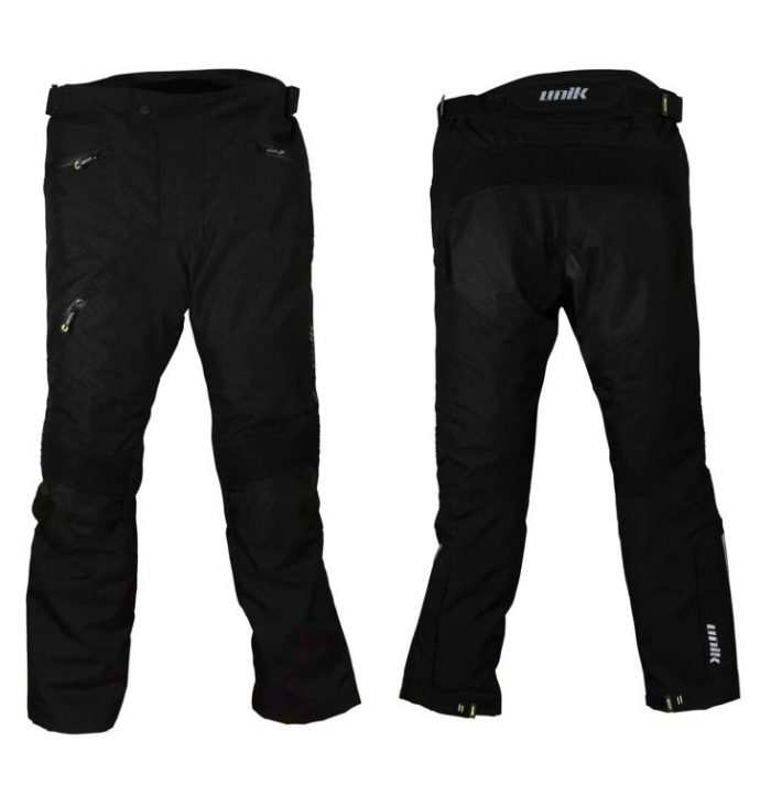 Pantaloni motociclete touring barbati Unik Racing model TP-01 culoare: negru Pantaloni motociclete touring barbati Unik Racing model TP-01 culoare: negru